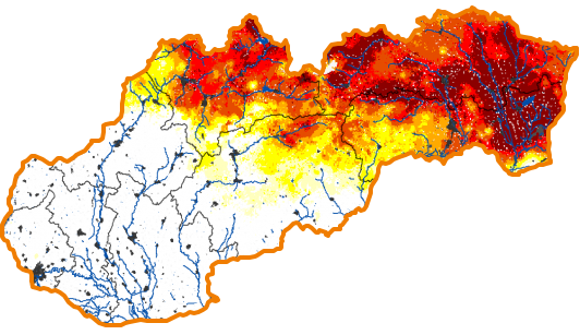 Intenzita sucha - 30. august 2015