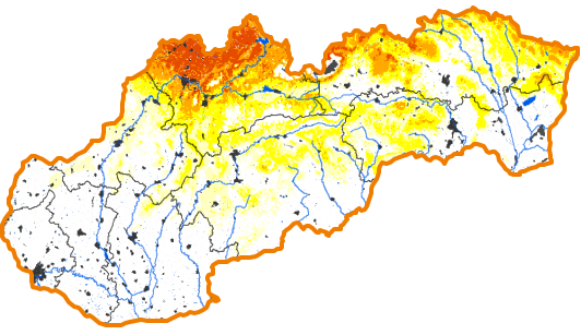 Intenzita sucha - 15. apríl 2018